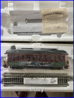 Thomas Kinkade Christmas Express Train Set 9 Pc Hawthorne Village Bachmann COAs