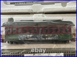 Thomas Kinkade Christmas Express Train Set 9 Pc Hawthorne Village Bachmann COAs