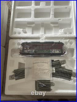 Thomas Kinkade Christmas Express Train Set 9 Pc Hawthorne Village Bachmann COAs
