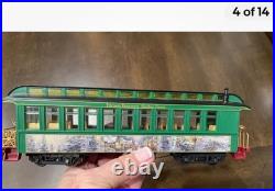 Thomas Kinkade Christmas Express Train Set with Certificates of Authenticity