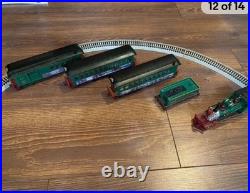 Thomas Kinkade Christmas Express Train Set with Certificates of Authenticity