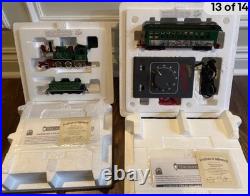 Thomas Kinkade Christmas Express Train Set with Certificates of Authenticity Thomas Kinkade Christmas Express Train Set with Certificates of Authenticity