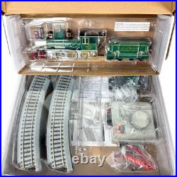 Thomas Kinkade Hawthorn Christmas Express Locomotive Tender Tracks Control Lot