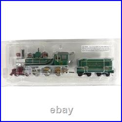 Thomas Kinkade Hawthorn Christmas Express Locomotive Tender Tracks Control Lot
