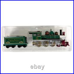 Thomas Kinkade Hawthorn Christmas Express Locomotive Tender Tracks Control Lot