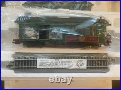 Thomas Kinkade Hawthorne Village Christmas Express Train Set 8 Boxes Bachman NIB