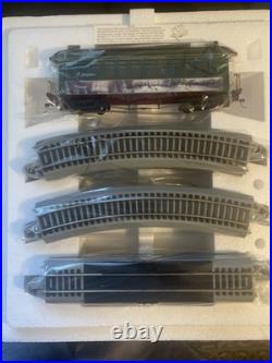 Thomas Kinkade Hawthorne Village Christmas Express Train Set 8 Boxes Bachman NIB