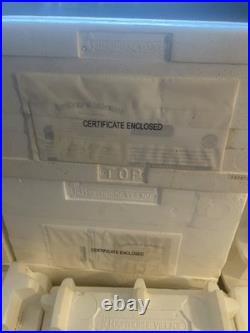 Thomas Kinkade Hawthorne Village Christmas Express Train Set 8 Boxes Bachman NIB