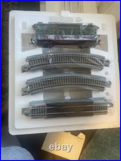 Thomas Kinkade Hawthorne Village Christmas Express Train Set 8 Boxes Bachman NIB