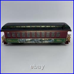 Thomas Kinkade Hawthorne Village Christmas Express Train Set Red 8 Pcs