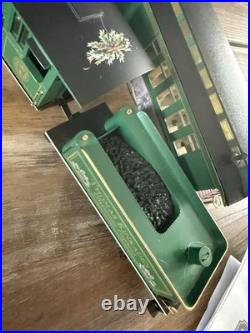 Thomas Kinkade Hawthorne Village Christmas Express Train Set WithTracks