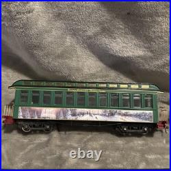 Thomas Kinkades Christmas Express Train Set Engine 9 Cars & Track