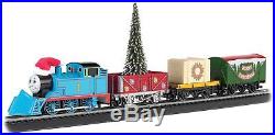 Thomas The Tank Christmas Express HO Scale Ready to Run Electric Train Kids Set