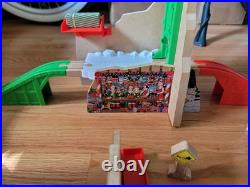 Thomas Wooden Railway Train Christmas Santa's Workshop Express Set Complete Thomas Wooden Railway Train Christmas Santa's Workshop Express Set Complete