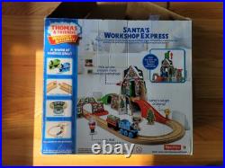 Thomas Wooden Railway Train Christmas Santa's Workshop Express Set Complete Thomas Wooden Railway Train Christmas Santa's Workshop Express Set Complete