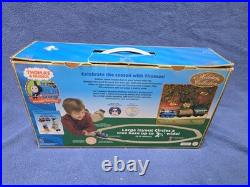 Thomas Wooden Railway-holiday Christmas Battery Around Tree Set 2006/2005 Tested