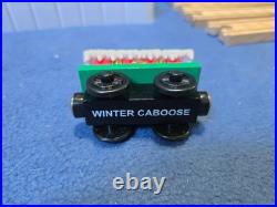 Thomas Wooden Railway-holiday Christmas Battery Around Tree Set 2006/2005 Tested