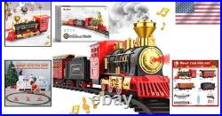 Toy Train Set for Kids Lights Smoke Sound Christmas Tree Toddler Model Toy Train Set for Kids Lights Smoke Sound Christmas Tree Toddler Model
