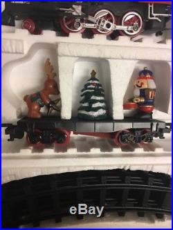 ToystateHoliday Nutcracker Express Christmas Train Set with 5 Cars Plus Track