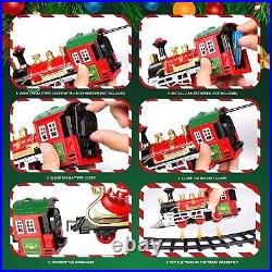 Train Set Christmas Train Set Around & Under The Tree, Electric Train Set w