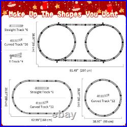 Train Set, Christmas Train Sets for around the Tree Electric Train Set with Stea Train Set, Christmas Train Sets for around the Tree Electric Train Set with Stea