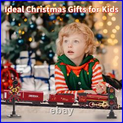 Train Set, Christmas Train Sets for around the Tree Electric Train Set with Stea Train Set, Christmas Train Sets for around the Tree Electric Train Set with Stea