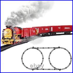 Train Set, Christmas Train Sets for around the Tree Electric Train Set with Stea Train Set, Christmas Train Sets for around the Tree Electric Train Set with Stea