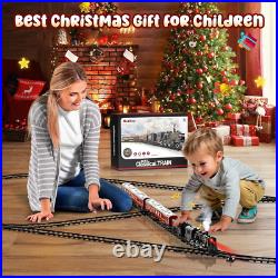 Train Set, Christmas Tree Train Toys with Luxury Tracks & Glowing Passenger Cars Train Set, Christmas Tree Train Toys with Luxury Tracks & Glowing Passenger Cars