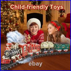 Train Set, Extra Large Christmas Train Set with Remote Control, Luxury Toy Train