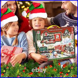Train Set, Extra Large Christmas Train Set with Remote Control, Luxury Toy Train