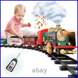 Train Set Rechargeable Battery and Remote Around The Christmas Tree with &