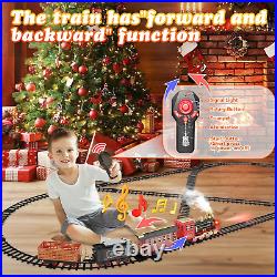 Train Set, Remote Control Train Toys with Luxury Tracks, Christmas Train Sets fo Train Set, Remote Control Train Toys with Luxury Tracks, Christmas Train Sets fo