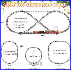 Train Set, Remote Control Train Toys with Luxury Tracks, Christmas Train Sets fo Train Set, Remote Control Train Toys with Luxury Tracks, Christmas Train Sets fo
