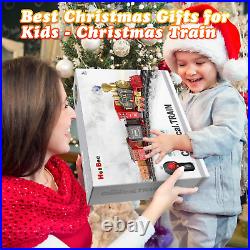 Train Set, Remote Control Train Toys with Luxury Tracks, Christmas Train Sets fo Train Set, Remote Control Train Toys with Luxury Tracks, Christmas Train Sets fo