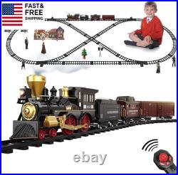 Train Set for Kids Electric Remote Control Train Track around Christmas Tree
