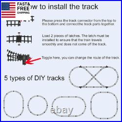Train Set for Kids Electric Remote Control Train Track around Christmas Tree