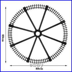 Train Set for Under Christmas Tree, Electric Toy Train with Lights & Music