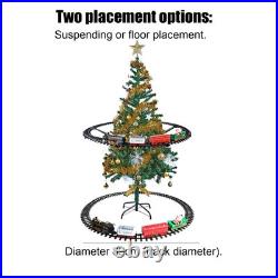 Train Set for Under Christmas Tree, Electric Toy Train with Lights & Music Train Set for Under Christmas Tree, Electric Toy Train with Lights & Music