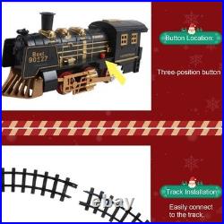 Train Set for Under Christmas Tree, Electric Toy Train with Lights & Music Train Set for Under Christmas Tree, Electric Toy Train with Lights & Music