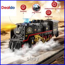 Train Set with Glowing Passenger Carriages for under Christmas Tree, Electric Tra Train Set with Glowing Passenger Carriages for under Christmas Tree, Electric Tra