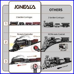 Train Set with Remote Control, Electric Train Track Around Christmas Tree WithCargo Train Set with Remote Control, Electric Train Track Around Christmas Tree WithCargo