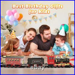 Train Set with Remote Control, Luxury Tracks, Smoke, Lights & Sound Christmas