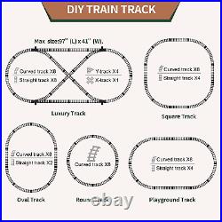 Train Set with Remote Controlelectric Train Track around Christmas Tree