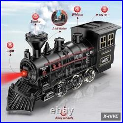 Train Sets Giant Hot Bee Set Metal Toys Luxury Tracks Glowing Passenger Around 3