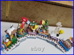 Tweety Bird Christmas Train Set By Danbury Mint/Looney Tunes/6 Pieces/Warner Bro