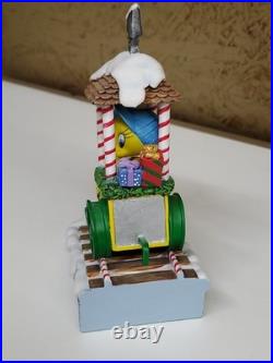 Tweety Bird Christmas Train Set By Danbury Mint/Looney Tunes/6 Pieces/Warner Bro