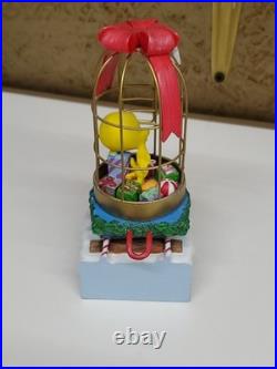 Tweety Bird Christmas Train Set By Danbury Mint/Looney Tunes/6 Pieces/Warner Bro