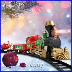 Under The Tree Christmas Train Classic Set With Sounds Gift Holiday Season Decor