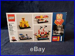 Used Lego Employee Christmas Gift 50 Years On Track 4002016 + 60 Years GWP