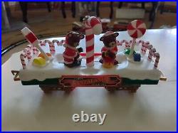 Used Santaland Electric Train Set With Animation And Lights Rare 1998